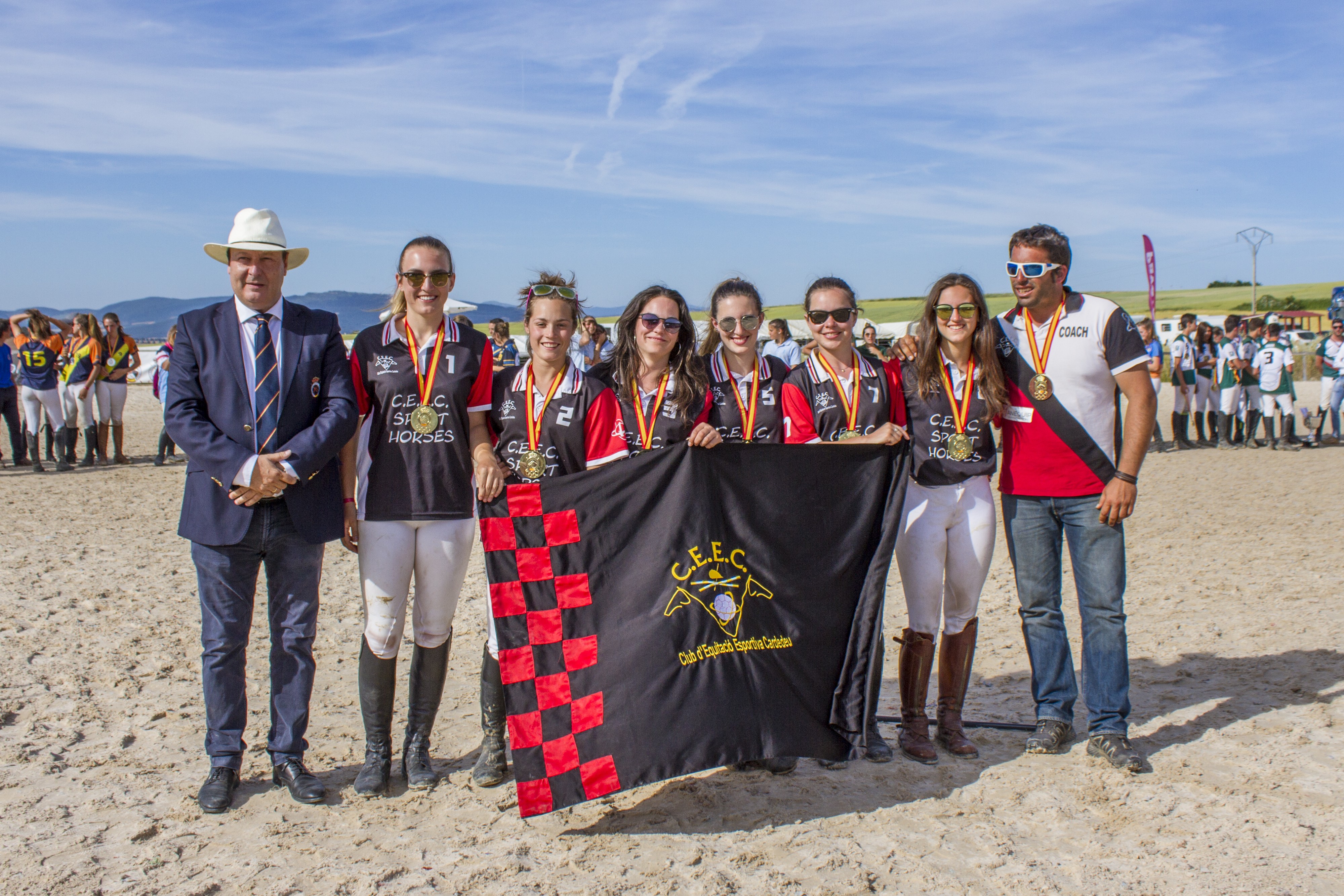 Triplete catalán en el Campeonato de España de Horseball